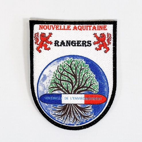 Écusson sublimé des Rangers de Nouvelle Aquitaine